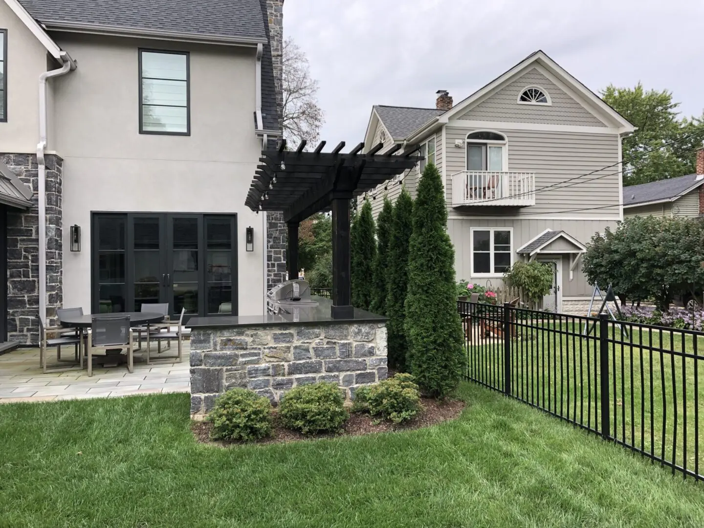 Custom patio and pergola installation in Naperville, IL