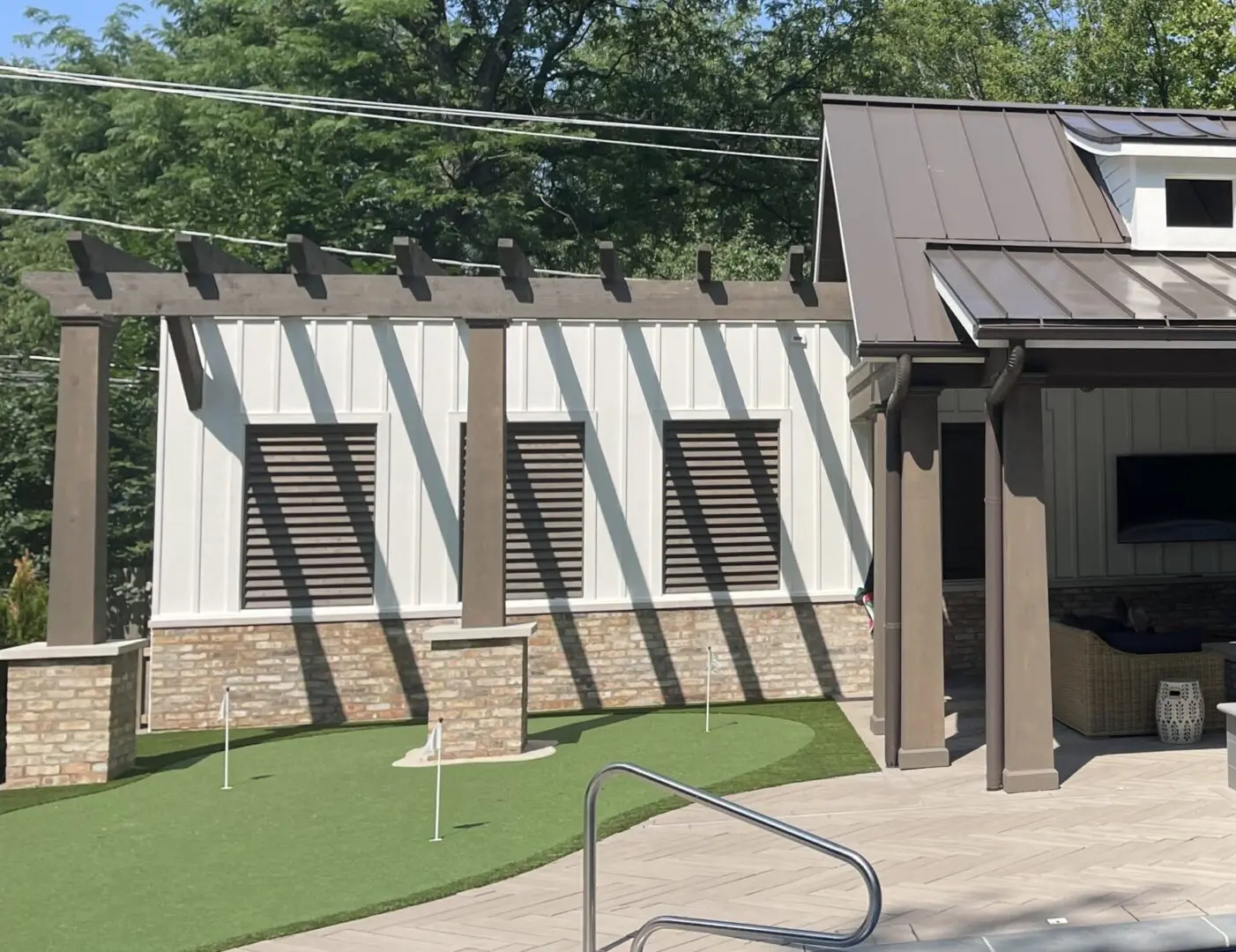 Custom patio installation near Hinsdale, IL