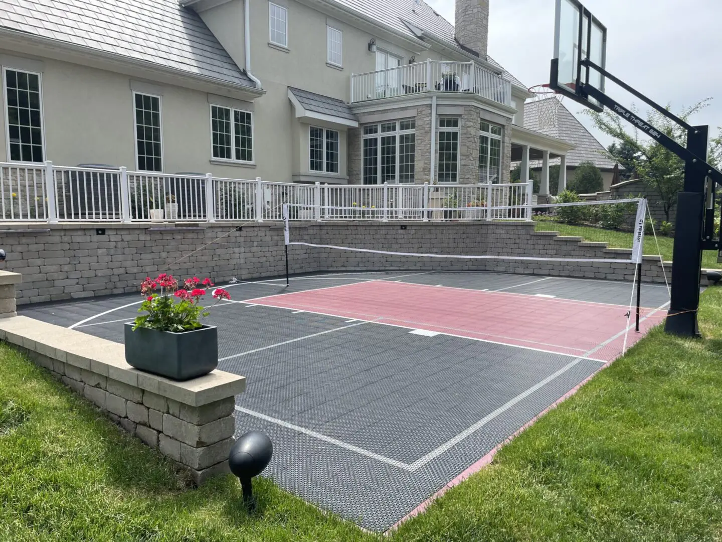 Retaining wall installation near Naperville, IL