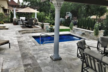 Install a Small Pool with Outdoor Patio